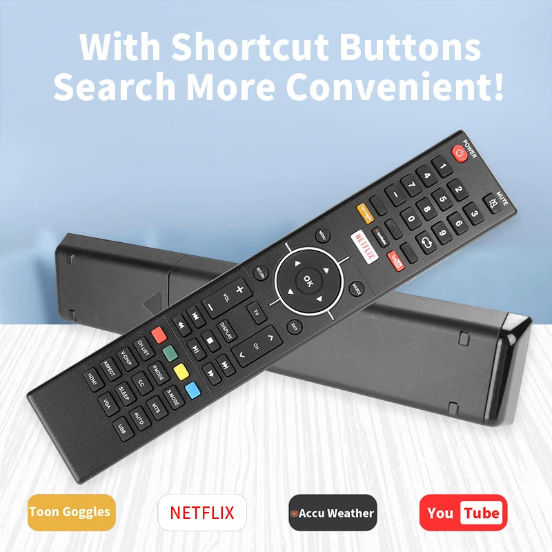 Replacement Remote Control for WD55UDR101 WD50FBR105 WD50FE2200 WG55UR4100 Westinghouse Smart TV
