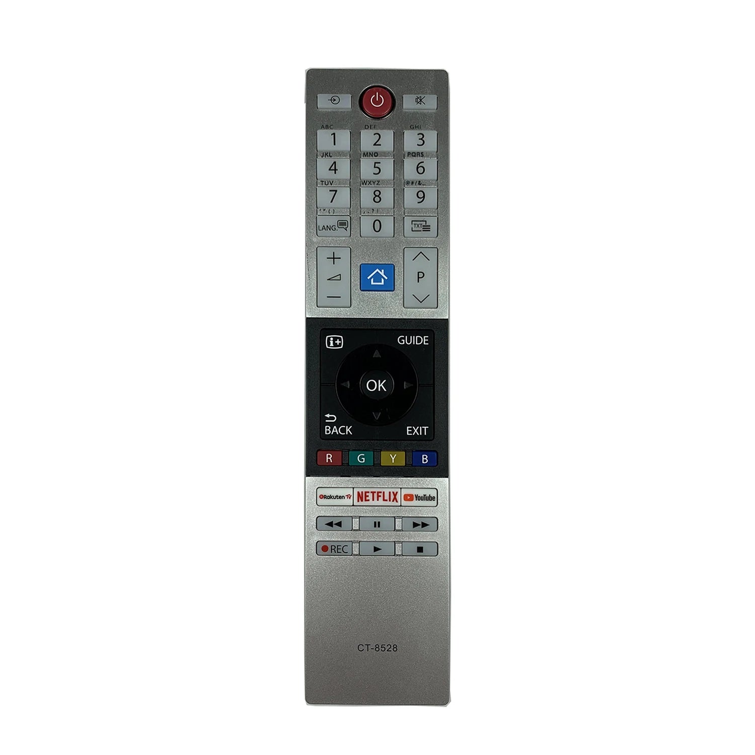 Toshiba CT-8528 CT-8533 CT-8543 Replacement Remote Control for LED HDTV Models