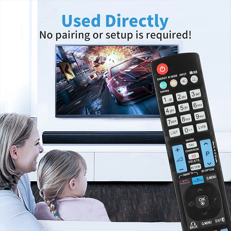 AKB73275612 Replacement Remote for 50PZ750 42LW5700 47LW5700 47LM615S 55LM615S LG Smart TV
