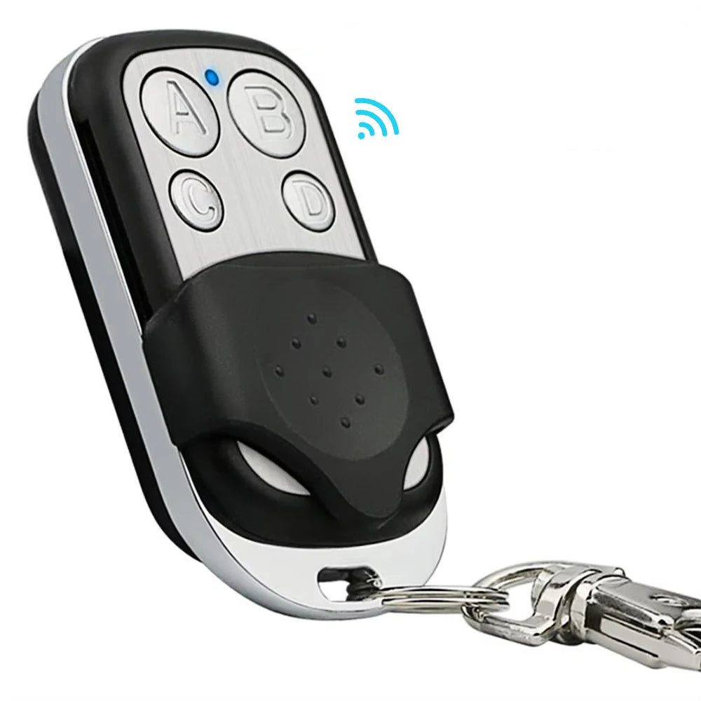 433MHz 4-Button Remote Control Duplicator for Garage Gate Door Opener – Fixed Code Clone