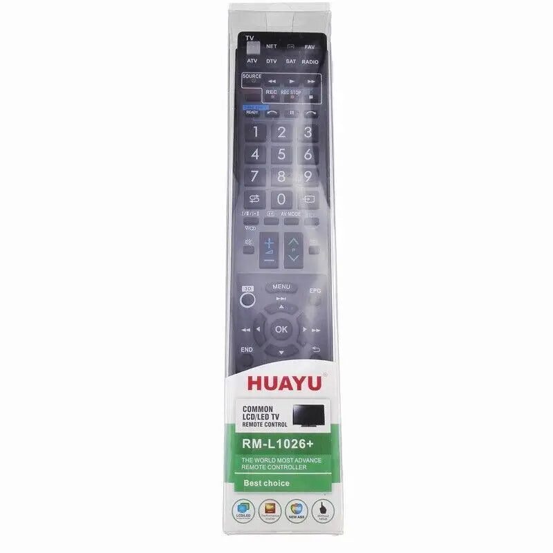 RM-L1026+ Replacement Remote Control for GA841WJSA GA910WJSA LC-60LE822E LCD LED TV
