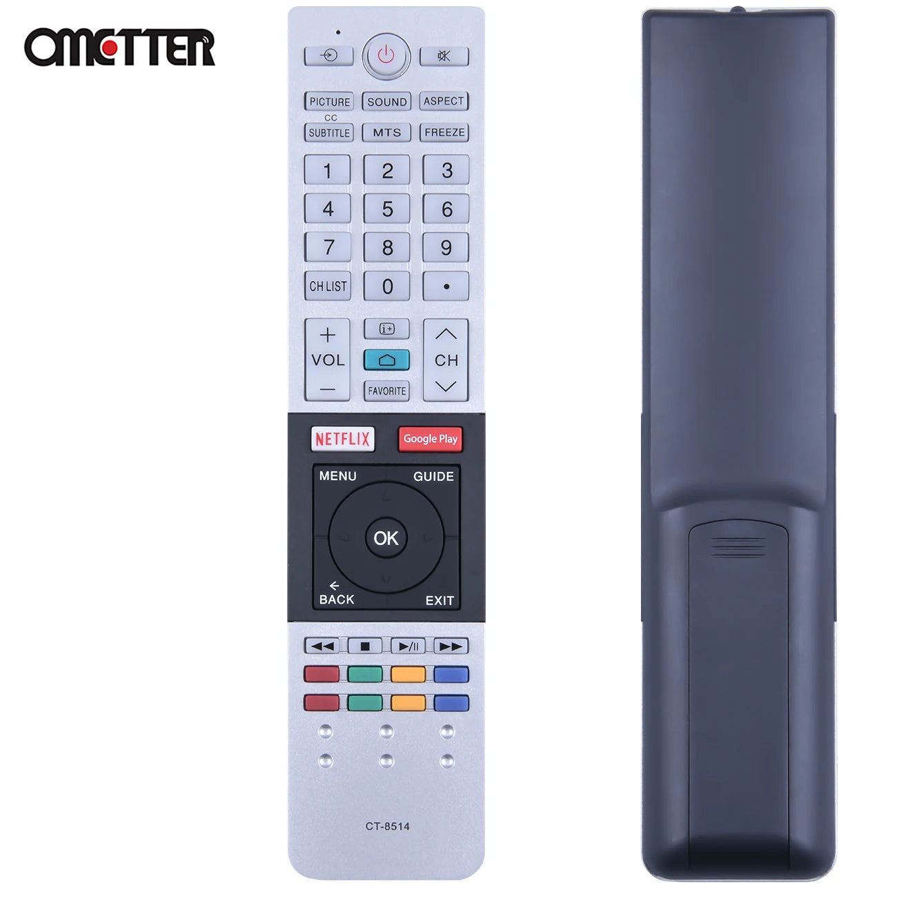 CT-8514 Original Remote Control for TOSHIBA LCD TV – Compatible with Models 8522 & 8538