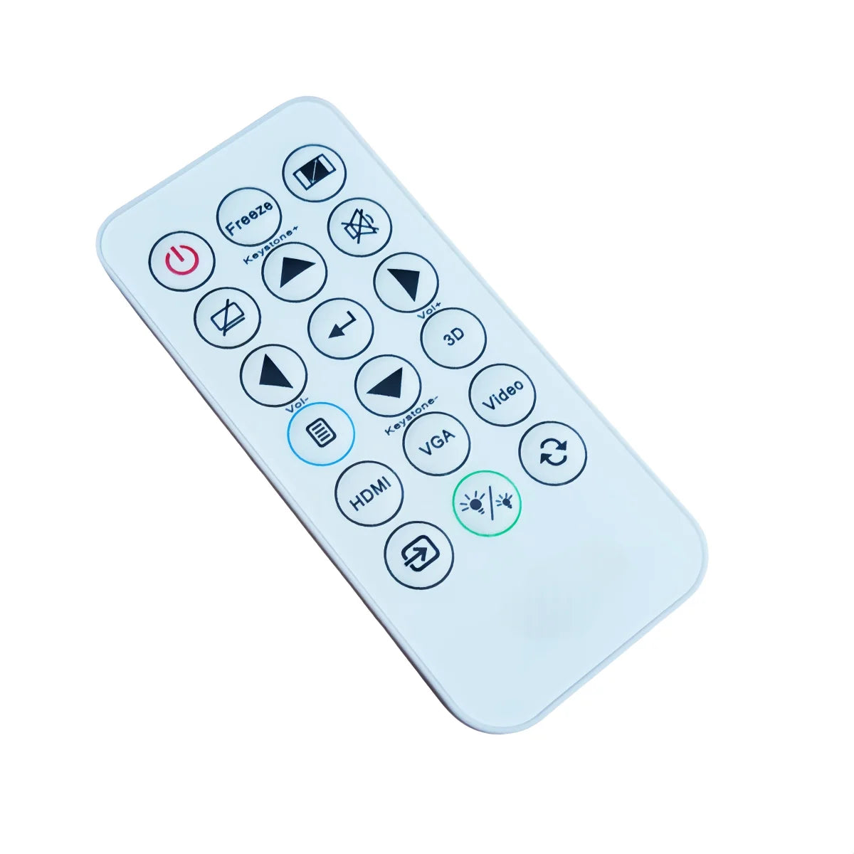 Replacement Remote Control for Optoma Projector Models Compatible with OAS, OSF, OSS, W, X and S Series