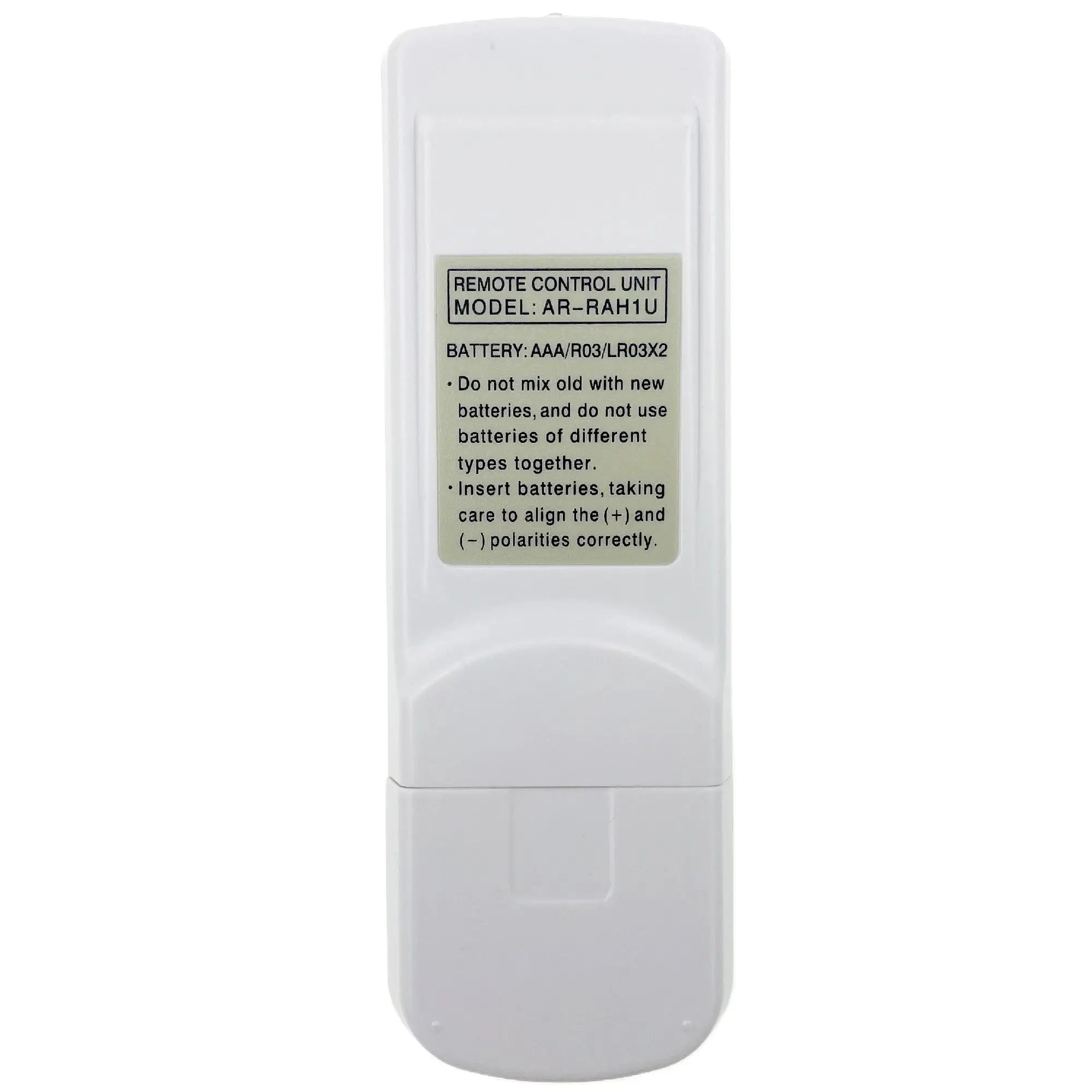 Replacement Remote for Fujitsu AR-RAH1U / AR-RAH1E / AR-RAH2E | NANDITO