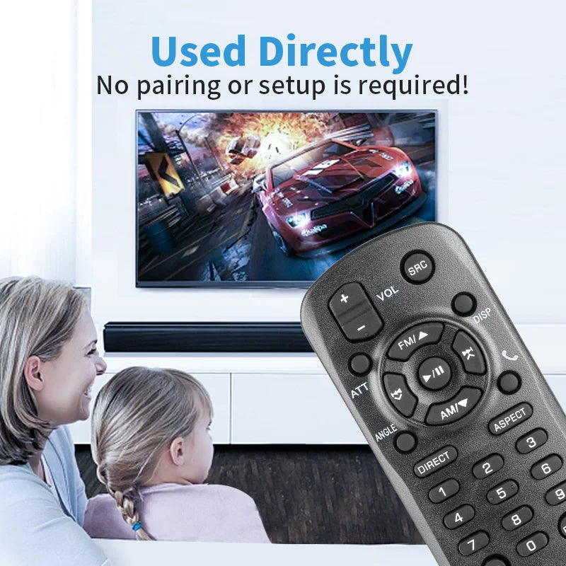 RM-RK258 Replacement Remote for KW-V25BT KW-M150BT KW-V21BT KW-V960BW KW-V950BW JVC Car Audio Receiver
