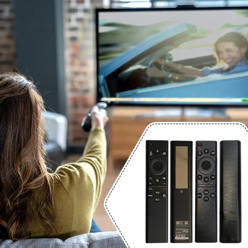 BN59-01385A Voice Remote – Solar Charging Replacement for Samsung Smart TVs