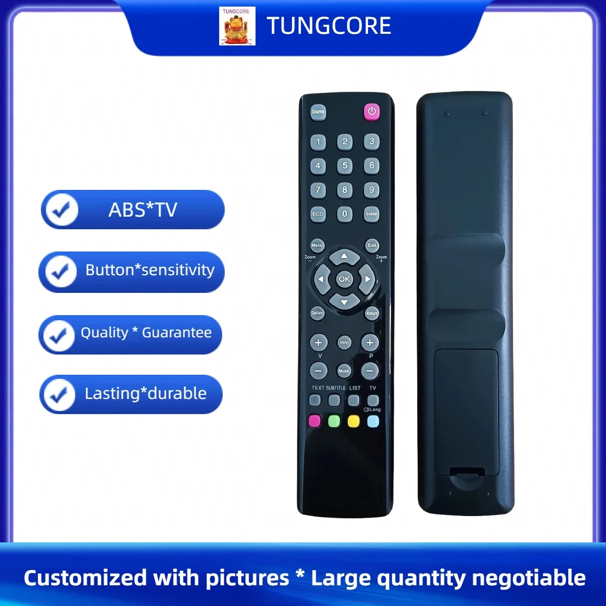 Replacement Remote Control for Thomson LCD and LED Television Models