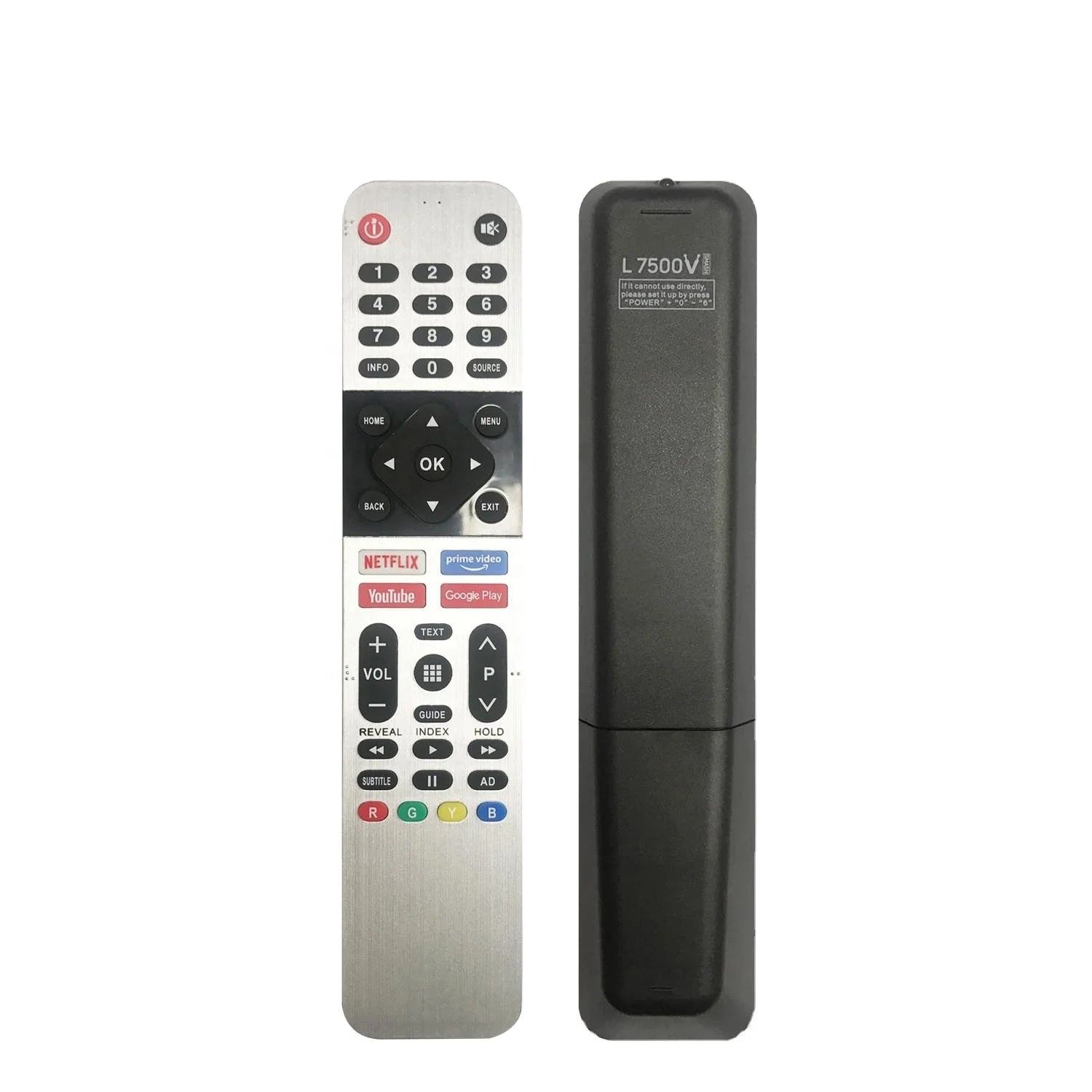 Skyworth 539C-266701-W160 Replacement Remote Control for Smart LED Televisions