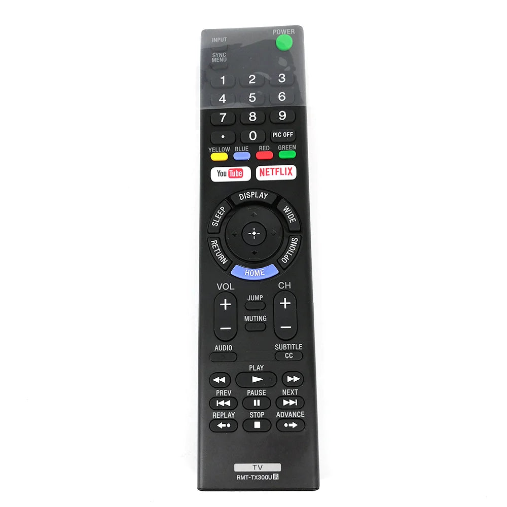 RMT-TX300U Replacement Remote Control for KD-65X730F KD-50X690E BRAVIA LED Smart TV