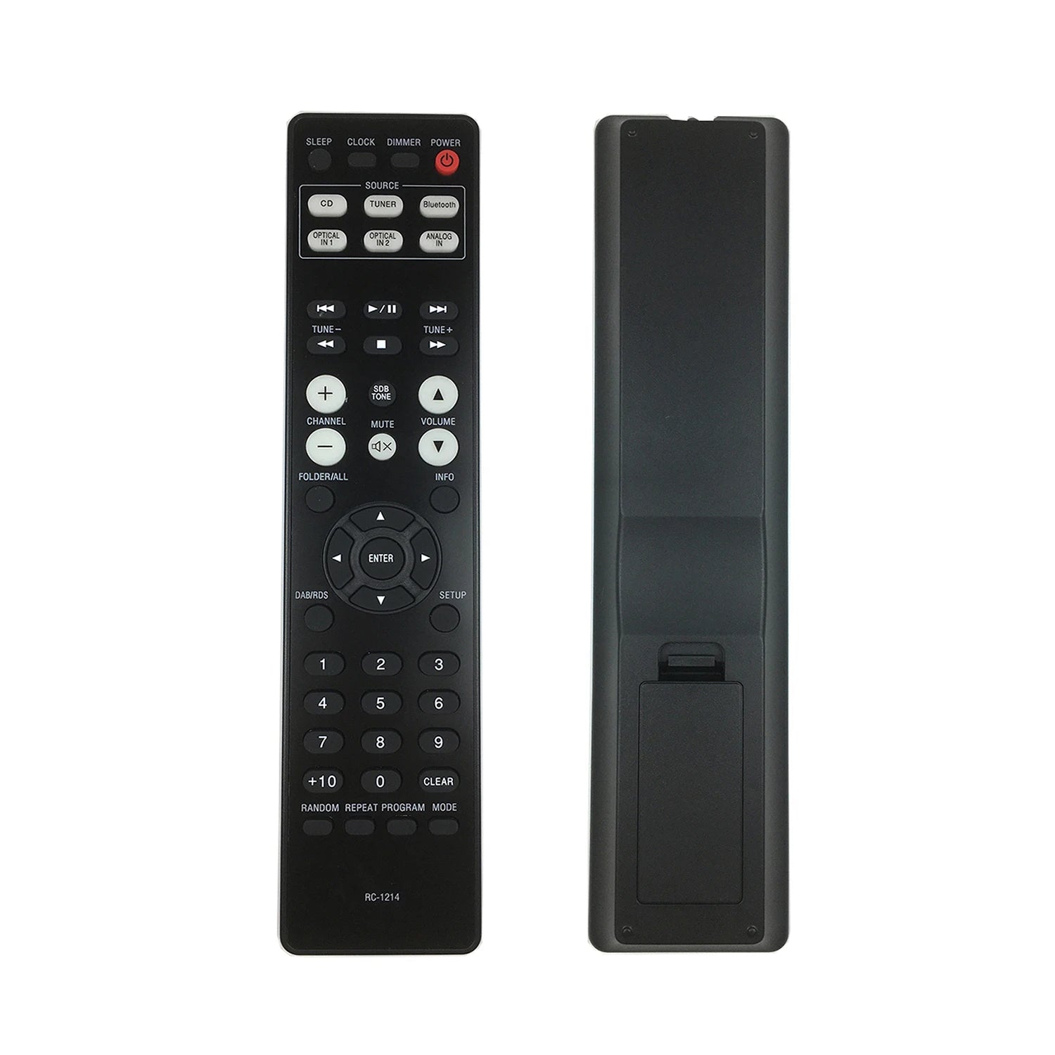 Denon RC-1214 Replacement Remote Control for RCD and DRA Series CD Receivers