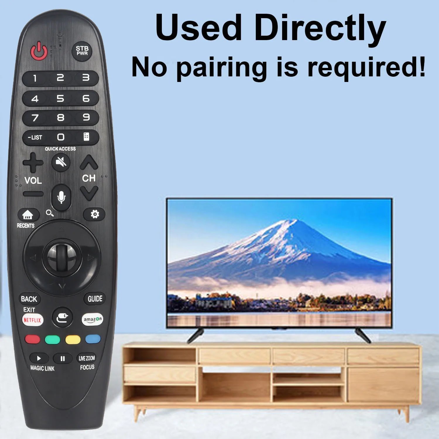G.M KWANMAN AN-MR650A IR Remote for LG Smart TV – No Voice, Magic or Pointer Functions