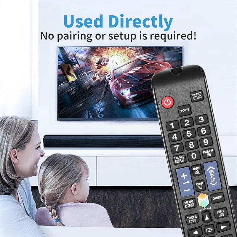 BN59-01198C Replacement Remote for UA32J5500 UA40J6200 UA55J6200 UA55J6300 UA55JU6400 Samsung Smart TV