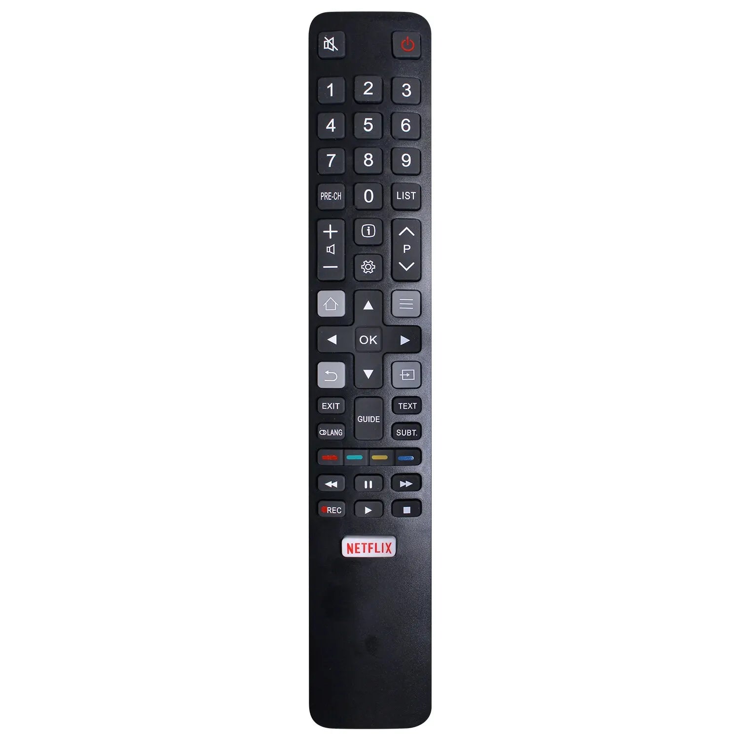 RC802N YAI2 Replace Remote Control for TCL Smart TV Models 32S6000S, 43S6500FS, 43DP640