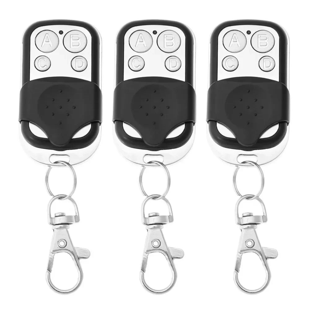 2PCS / 3PCS 433MHz 4-Button Remote Control Duplicator – Garage & Gate Cloner for CAME Remotes