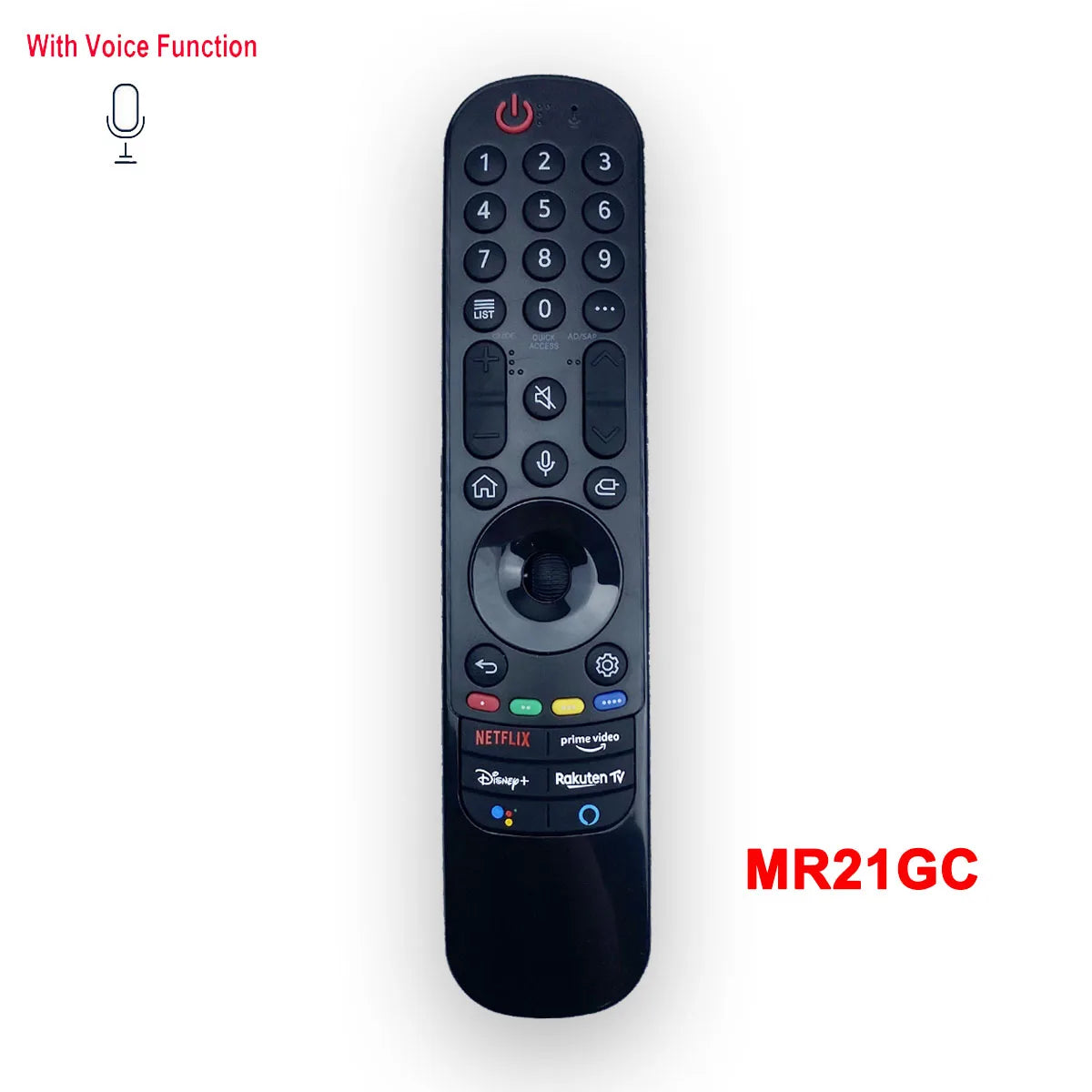 AN-MR600 to MR21GC Voice Magic Remote – Compatible with LG 2018–2021 Smart TVs