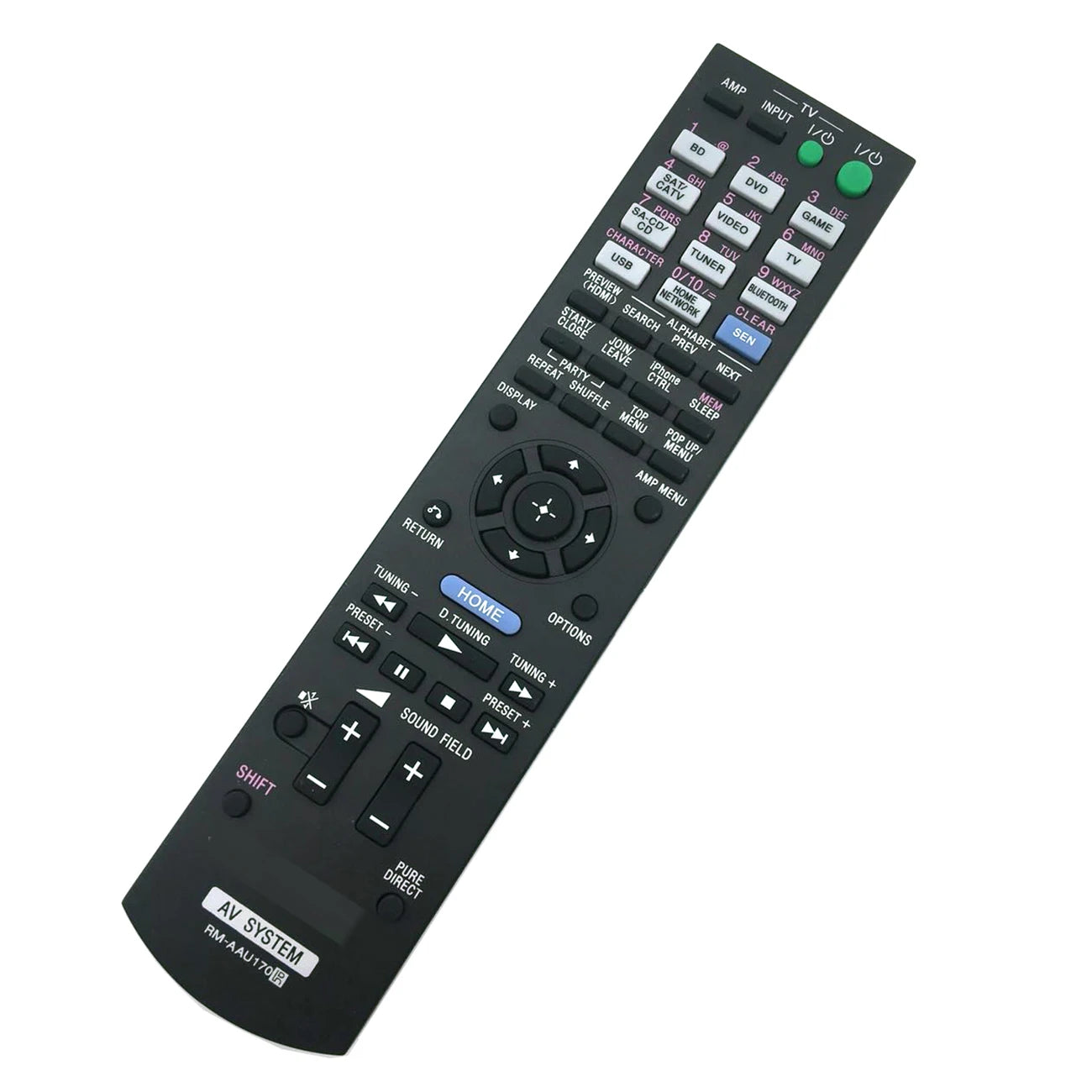 Sony RM-AAU170 Replacement Remote Control for Audio Home Theatre AV Receiver Systems