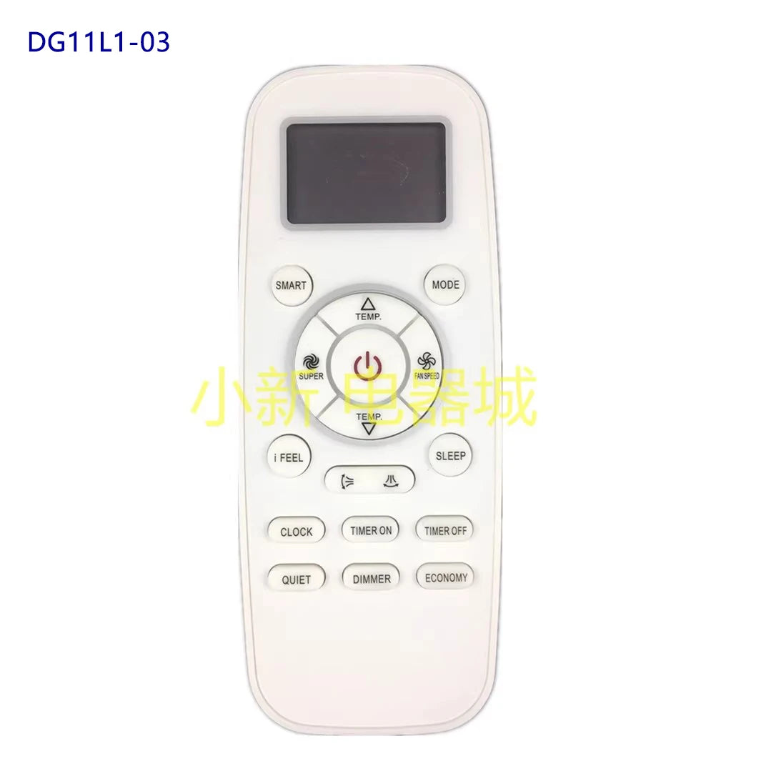 Hisense DG11L1-03 Replacement Remote Control for Split Air Conditioner Systems