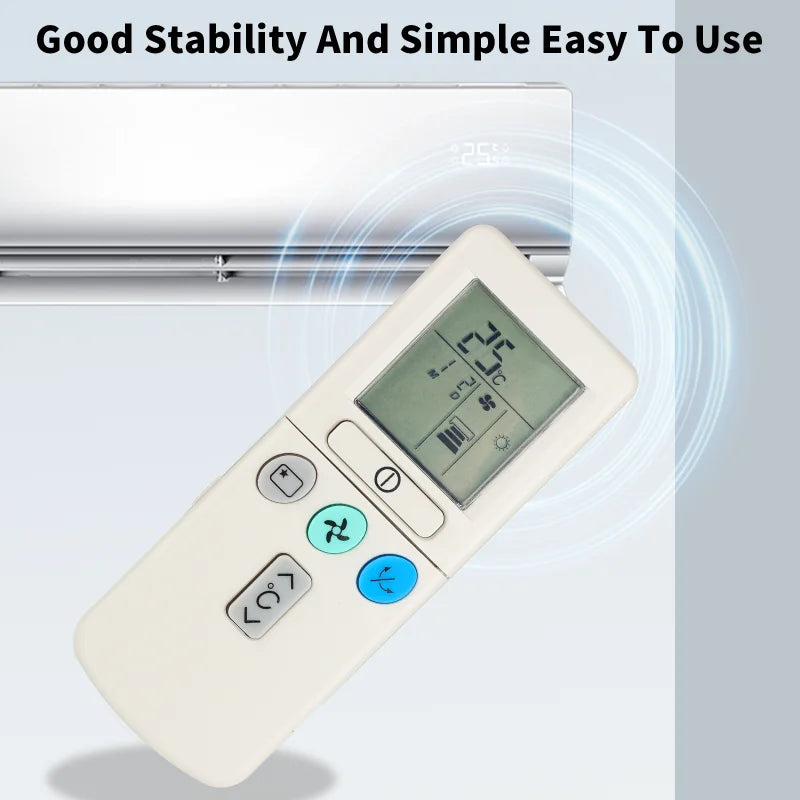 RAR-3U4 Replacement Remote for RAR-3U1 RAR-3U3 RAR-52P1 RAR-52P2 RAS-80YHA Hitachi Air Conditioner