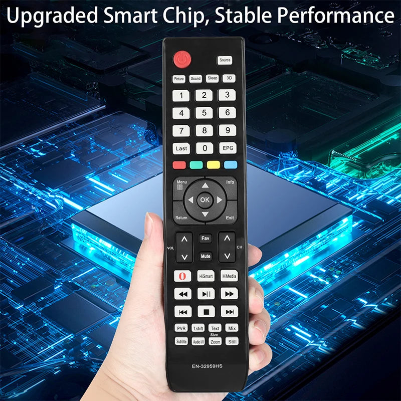 EN-32959HS Replacement Remote Control for LTDN50K610XWAU3D HL39K610PZLN3D Hisense TV