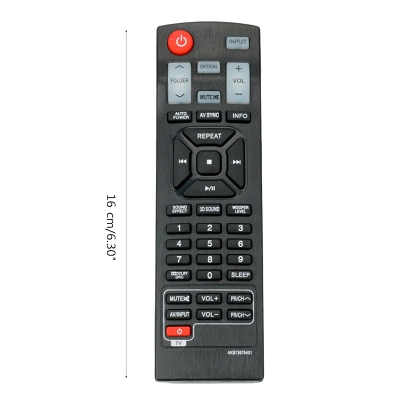 Remote Control for LG Soundbar – Replacement Remote for AKB73575401, NB5540, NB4540, NB3530A