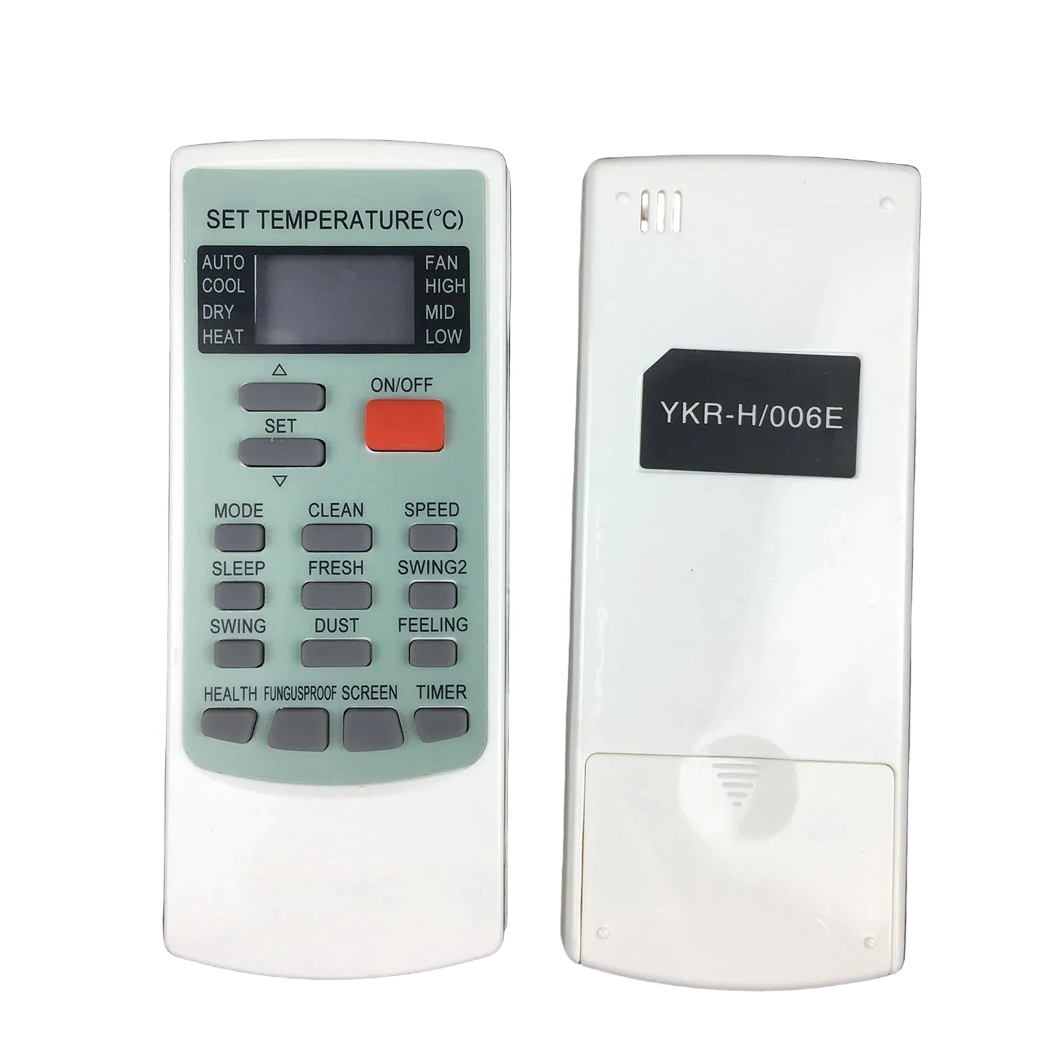 AUX YKR-H/006E Replacement Remote Control for Air Conditioner YKR-H/002E YKR-H/102E YKR-H/101E