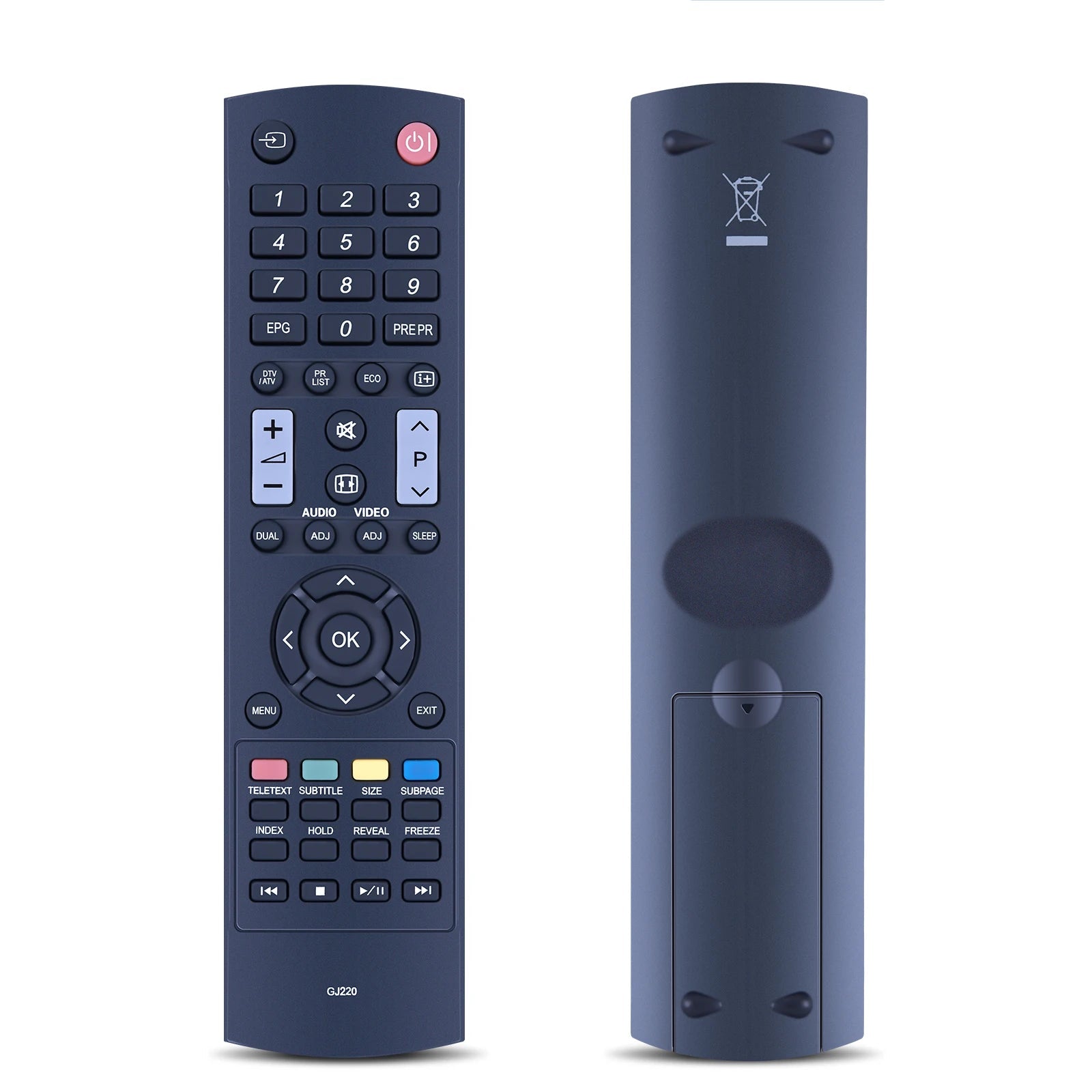 Sharp GJ220 Replacement Remote Control for LED LCD Television Models