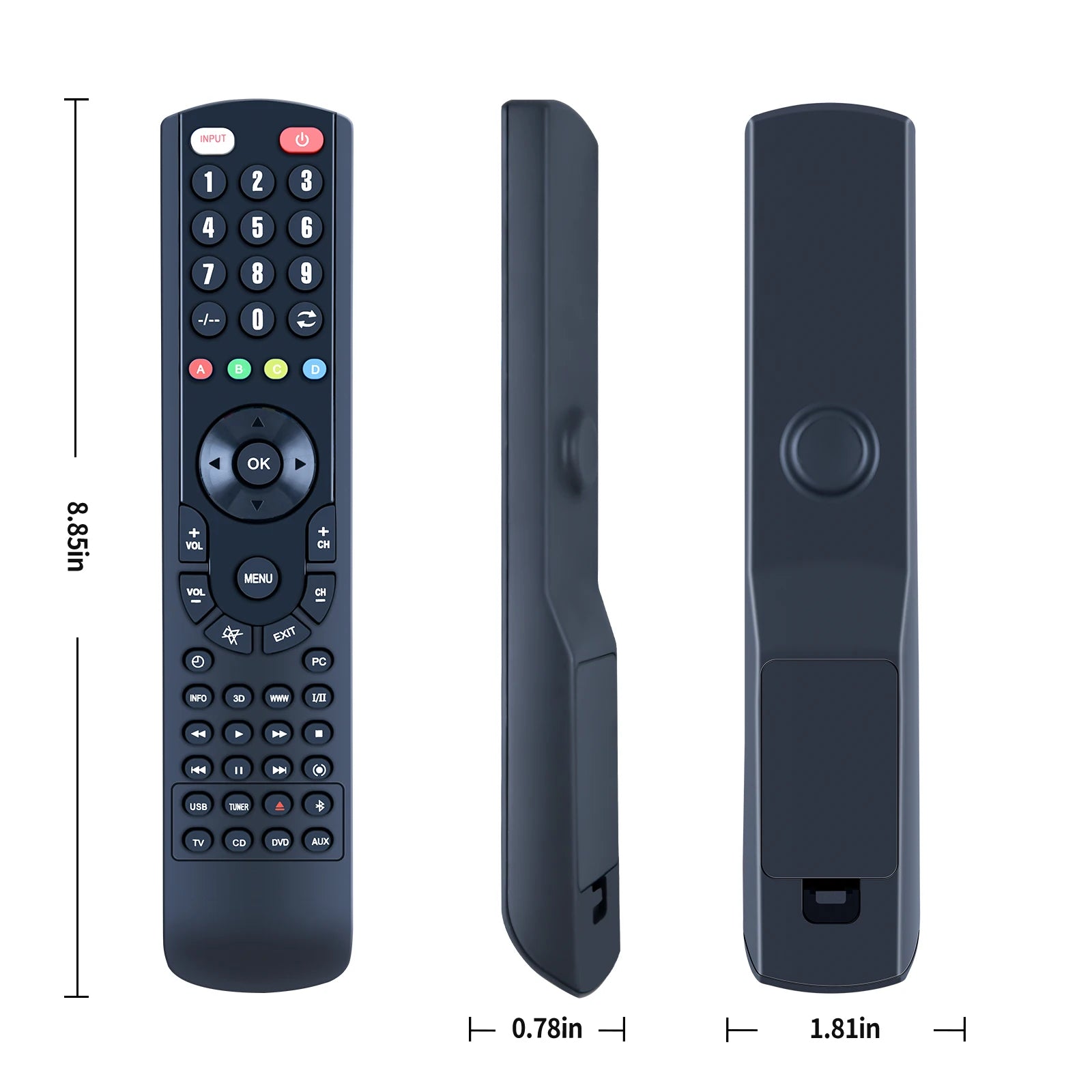 RAV160 Replacement Remote Control for Yamaha DSP-A1 & DSP-A2 Amplifiers