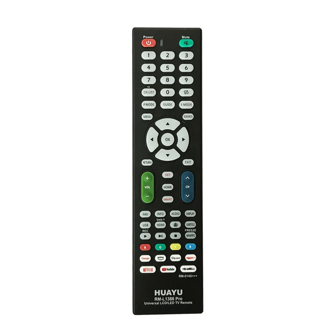 Universal Smart TV Replacement Remote Control for Changhong Ruba Ecostar Hyundai Intex JVC and More