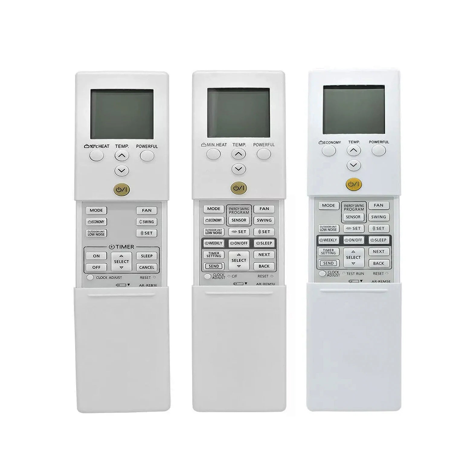 Replacement Remote Control for Fujitsu Air Conditioner AR-REB1E AR-REM1E AR-REM2E AR-REF Series