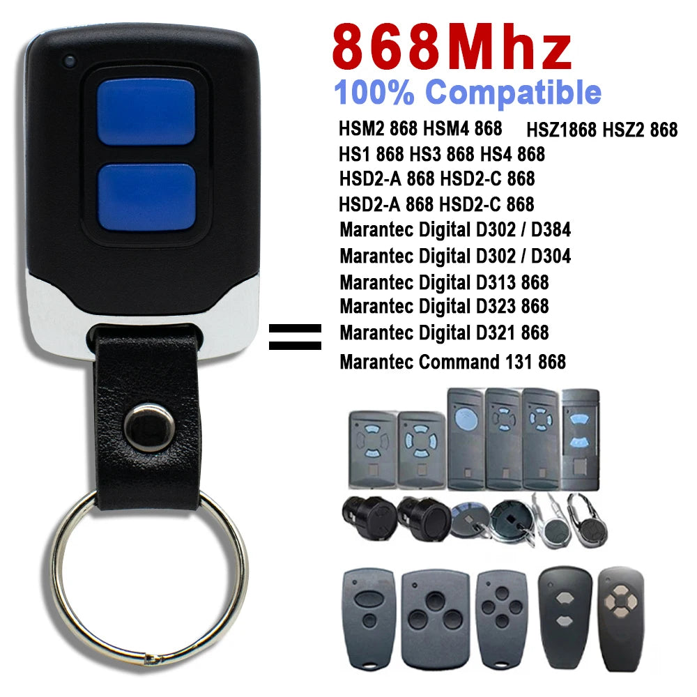 Scimagic-RC 868.35MHz Remote Control for HÖRMANN & MARANTEC Garage Door Openers | SCIMAGIC-RC