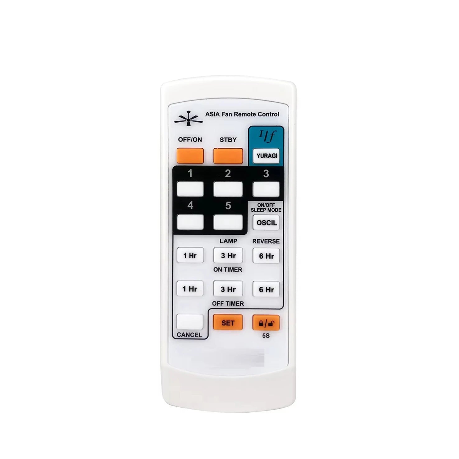 Universal Fan Replacement Remote Control for KDK Panasonic Elmark Winter Deka Monteair Regency Wing