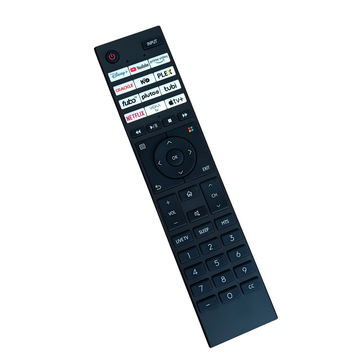 OEM CT-95079 NEW REMOTE CONTROL FIT FOR JTV VOICE ERF3AK80C ERF3AK80C TV