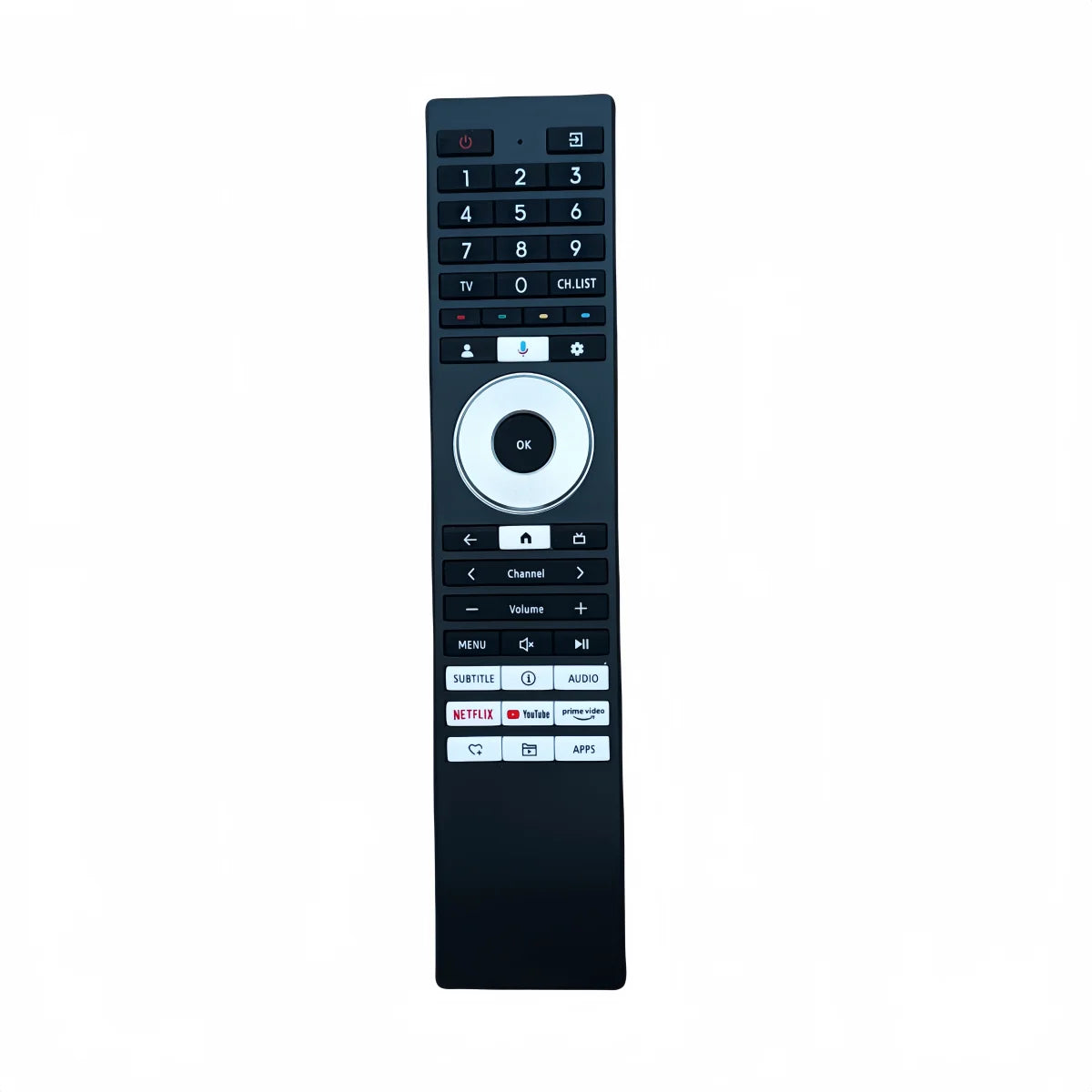 Replacement Remote Control for Smart Television Models Compatible with Toshiba C350 and M550 Series TVs