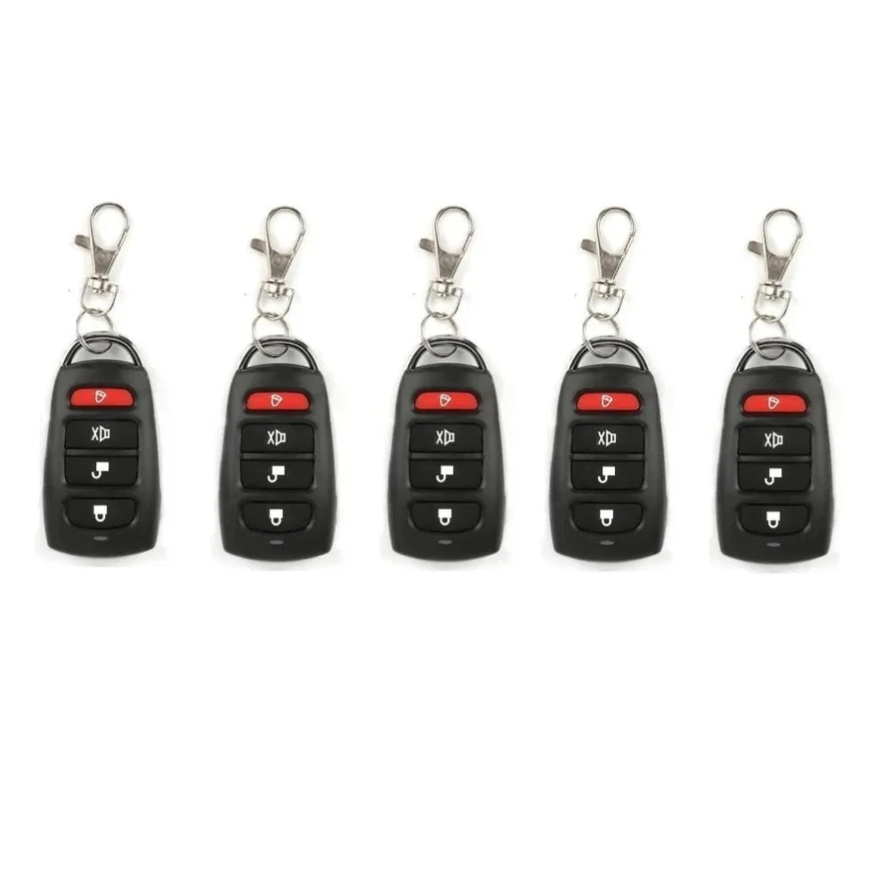 433MHz Wireless Remote Control Duplicator – 10/5PCS Key Fob Cloners for Garage Doors & Gates