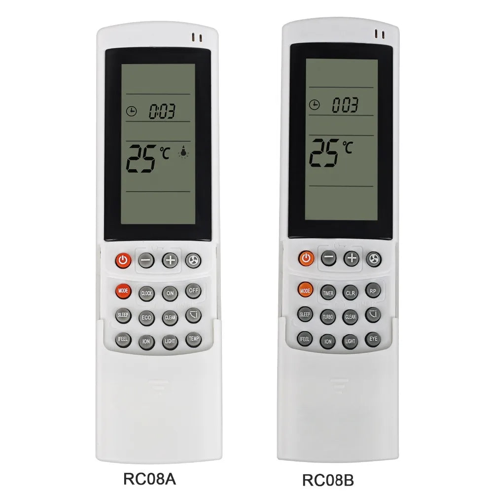 RC08A RC08B Replacement Remote Control for Airwell Electra Gree Air Conditioner A/C