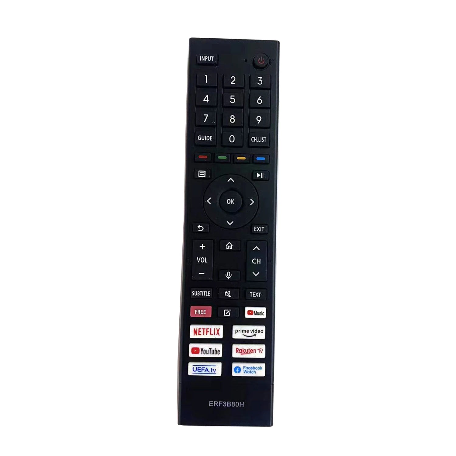 Hisense ERF3 Series Replacement Remote Control for 4K Ultra HD Smart Televisions (No Voice)
