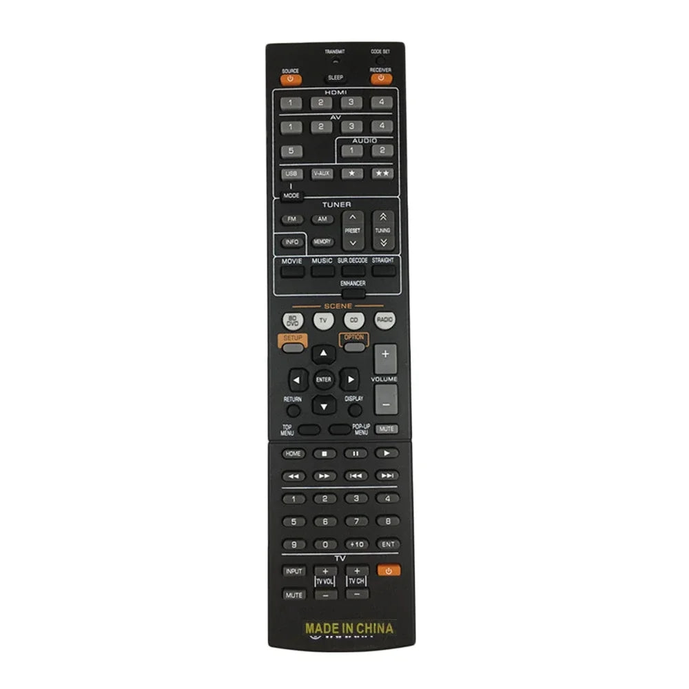 Replacement Remote Control for AV Receivers Compatible with RX-V RX-A and HTR Series Audio Systems