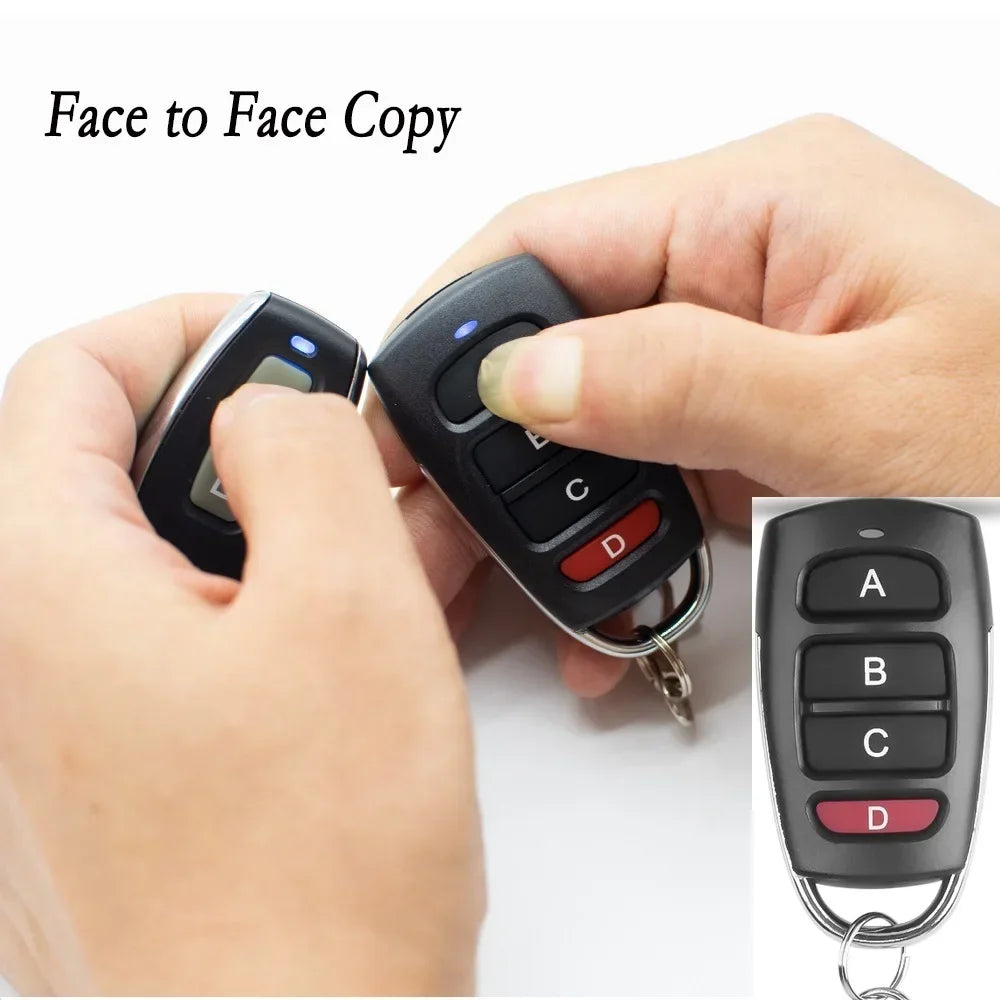 433MHz RF Wireless Remote Control Duplicator – Fixed Code Copy Transmitter Key Fob