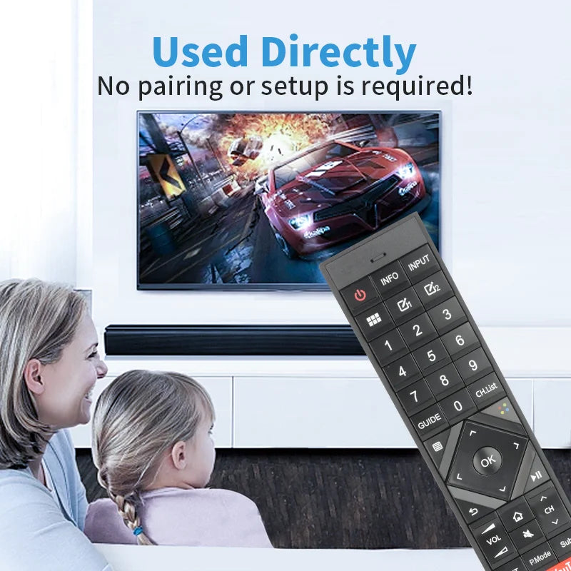 EN3A70 Replacement Remote Control for H50U7B H55U7B H65U7B H50U7BS H55U7BS H65U7BS Hisense TV