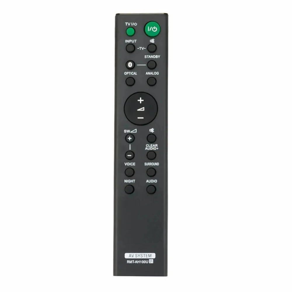 Sony RMT-AH100U Replacement Remote Control for Sound Bar Audio Systems