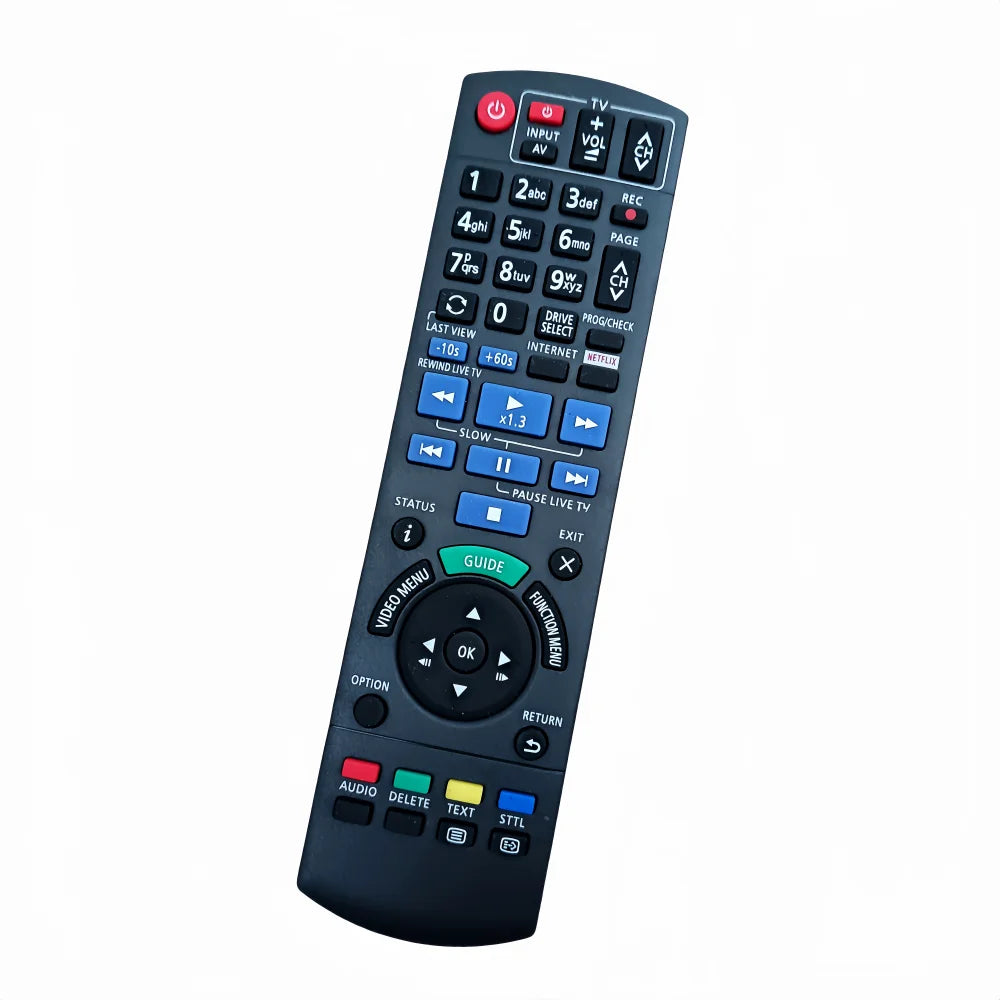 N2QAYB001077 Remote Control for Panasonic DMR-HWT260 HDD Recorder Replacement