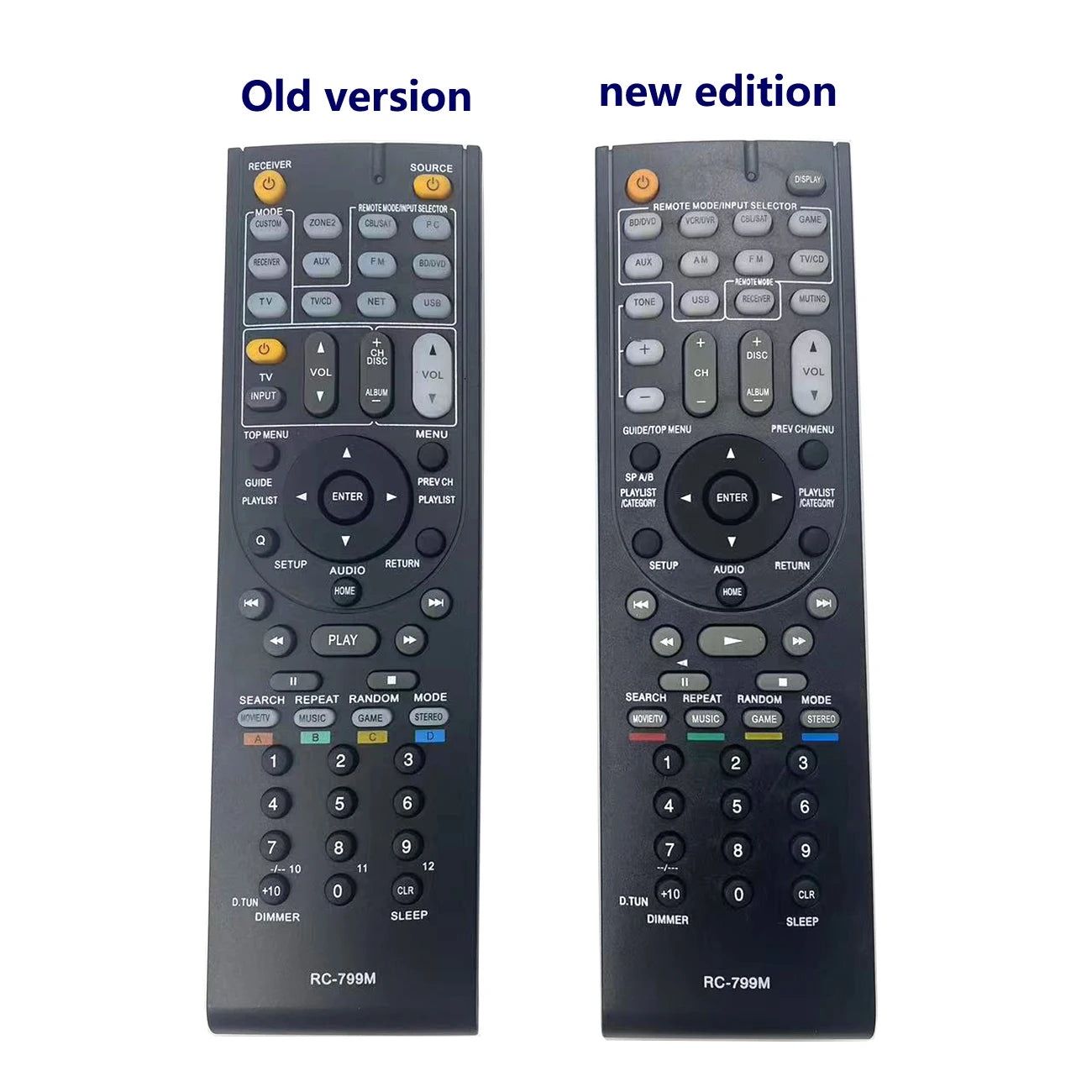 RC-681M RC-693M RC-728M RC-764M Remote Control Replacement for ONKYO AV Receivers