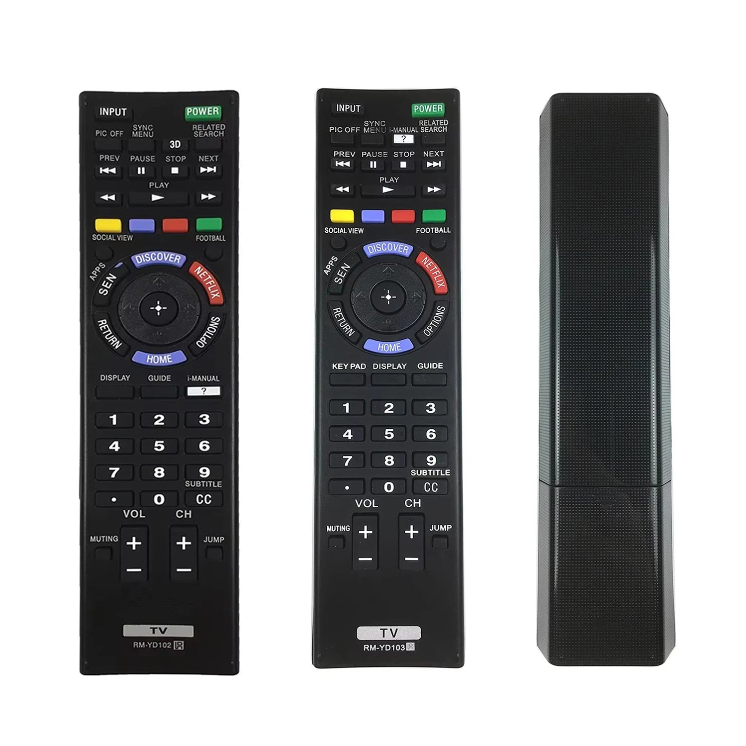 Sony RM-YD102 Replacement Remote Control for BRAVIA LED Televisions
