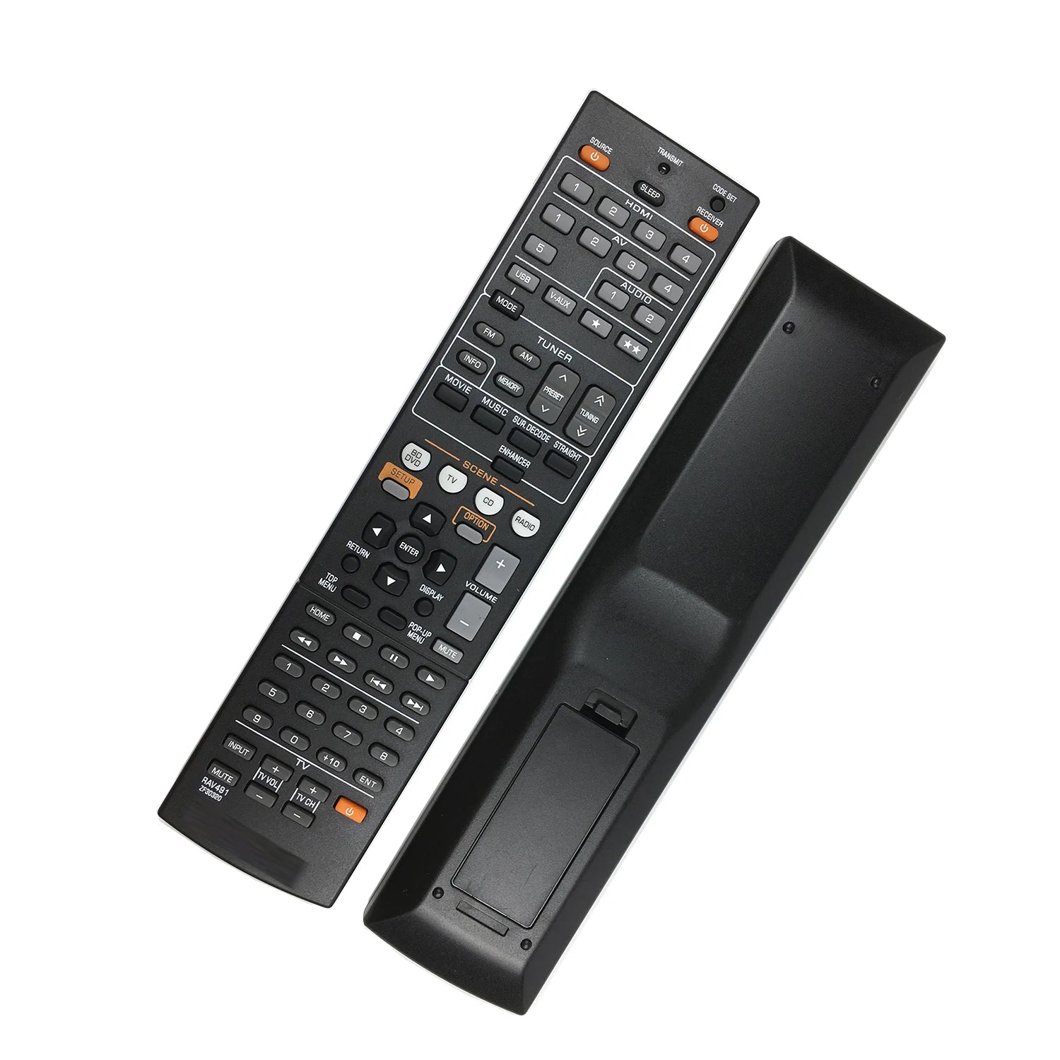 Yamaha RAV491 ZF30320 Replacement Remote Control for AV Receiver Systems