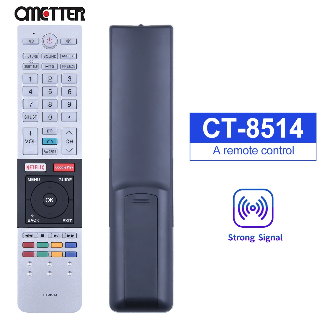 CT-8514 Original Remote Control for TOSHIBA LCD TV – Compatible with Models 8522 & 8538
