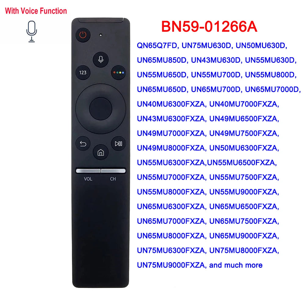 BN59-01265A Remote Control for Samsung Smart TV - Compatible with QN Series, UN Series & More