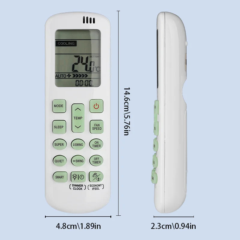 DG11R2-01 Replacement Remote Control for HSA71C HSA71R Hisense Air Conditioner Heat Pump AC