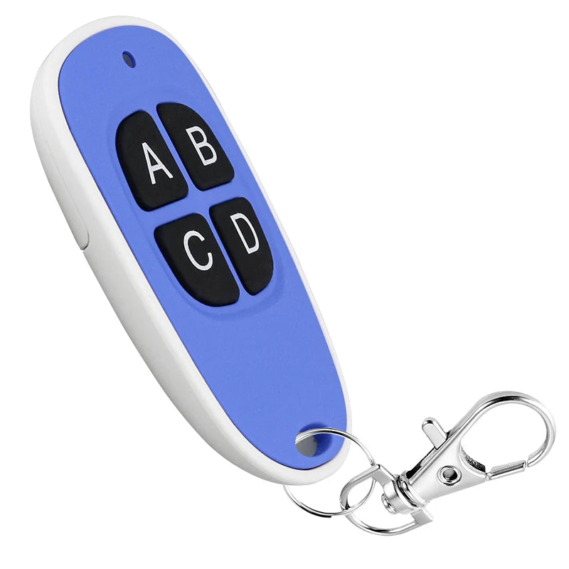 Universal 433MHz RF 4-Key Remote Control Duplicator for Garage Gate & Electric Door Systems