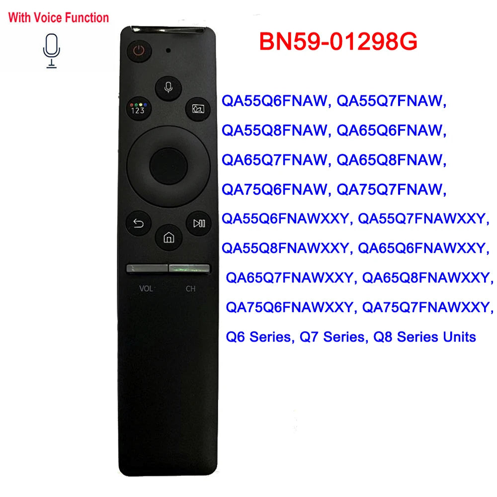BN59-01265A Remote Control for Samsung Smart TV - Compatible with QN Series, UN Series & More