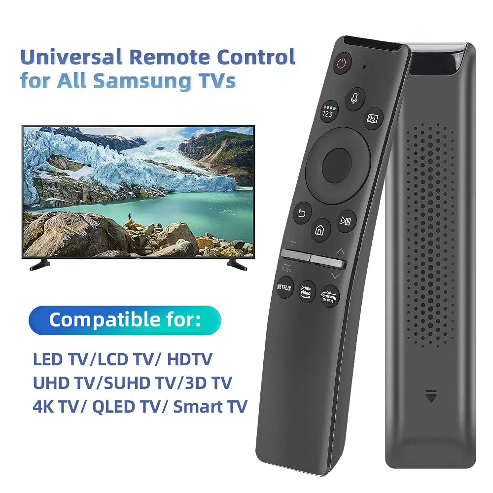 BN59-01330A BN59-01329A Replacement Voice Remote for Samsung Smart TVs – Netflix, Prime, TV Plus